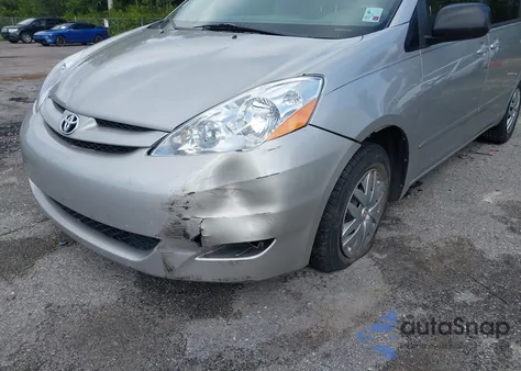 2008 Toyota Sienna Ce z USA, uszkodzony, nr VIN 5TDZK23C48S175475